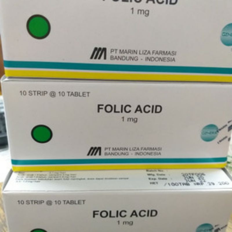 Asam Folat //Folic Acid 1 Mg