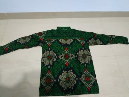 Couple Batik Terbaru Zaen Couple Keluarga Bisa Pisah New New New Motif Songket Ijo