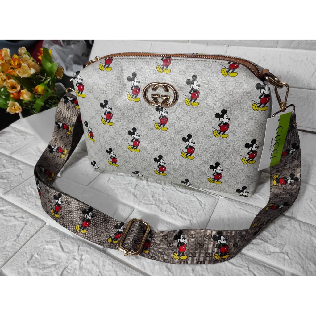 TAS SELEMPANG GC MARIO MICKEY / TAS FASHION WANITA