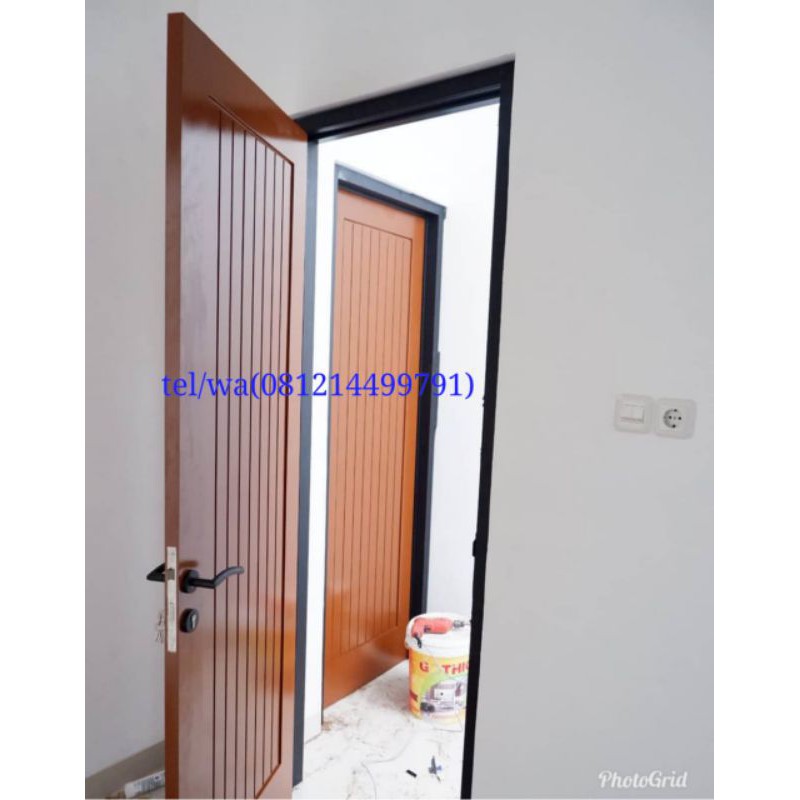 kusen+pintu kayu minimalis