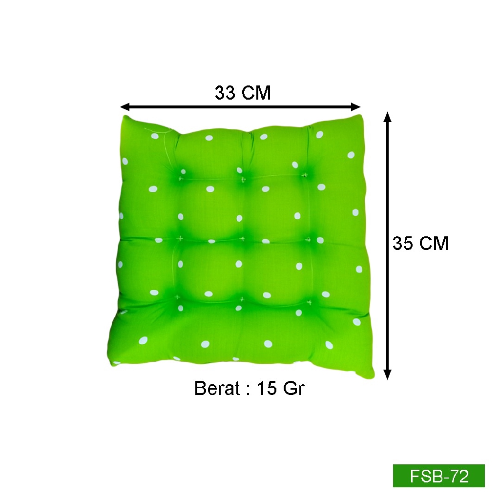 BANTAL ALAS DUDUK KURSI Warna Hijau