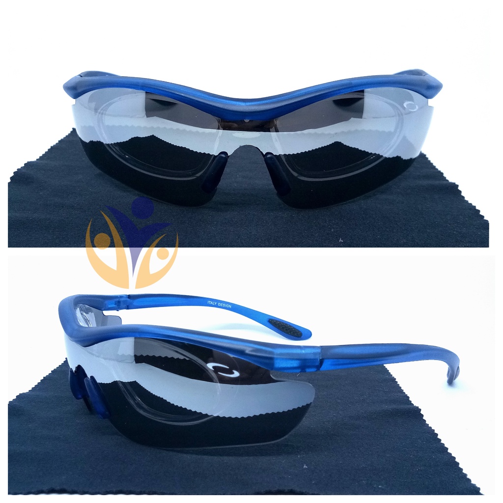 Kacamata olahraga minus//kacamata sepeda minus uv protection