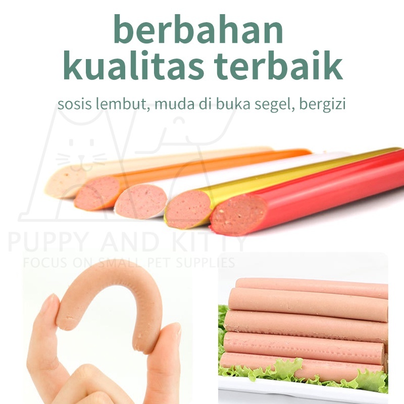 Sosis Kucing Sosis Anjing Snack Kucing Anjing Cat Sosis Dog Treats For Training 15g