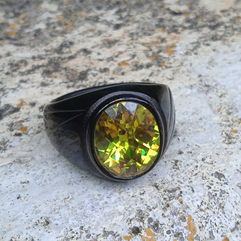 CINCIN PRIA YAKUT KRISTAL SUPER ISTIMEWA