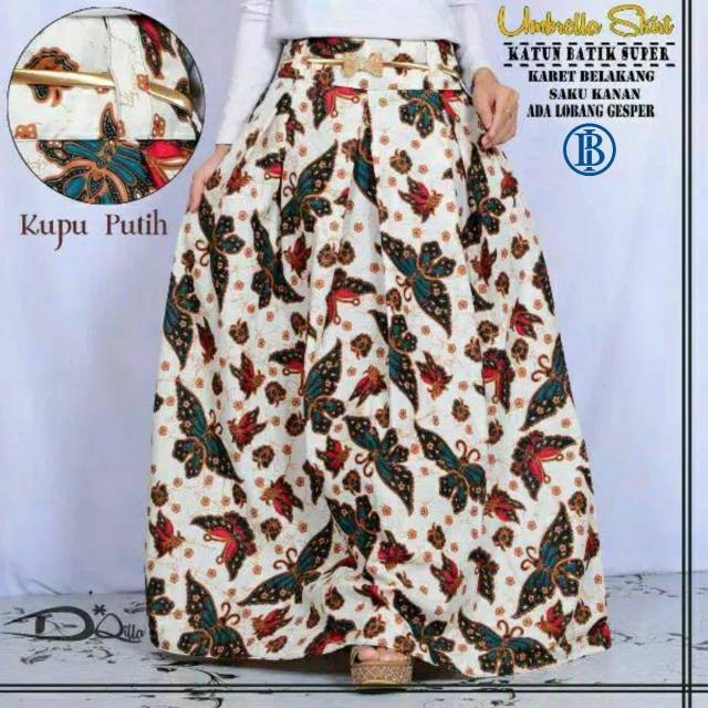 Rok Adhikara Batik Solo Fashion Wanita Rok Batik Modern Bawahan Batik Ori By Svj