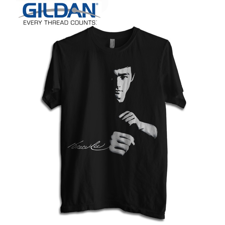 Kaos Bruce Lee 1 Gildan Softstyle