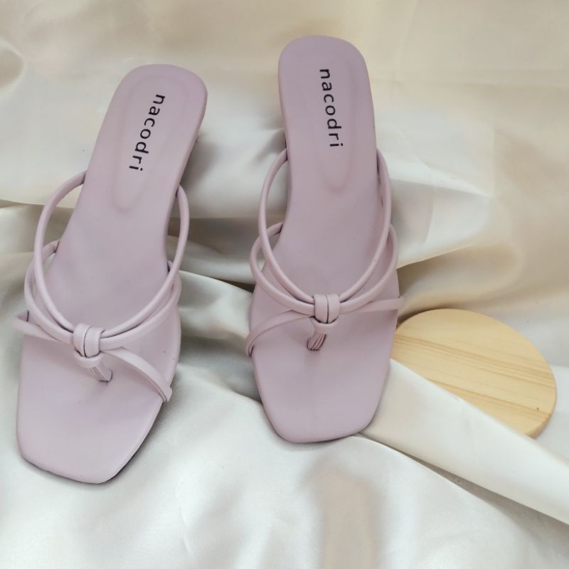 NACODRI - MORRE sandal tali wanita heels 2cm