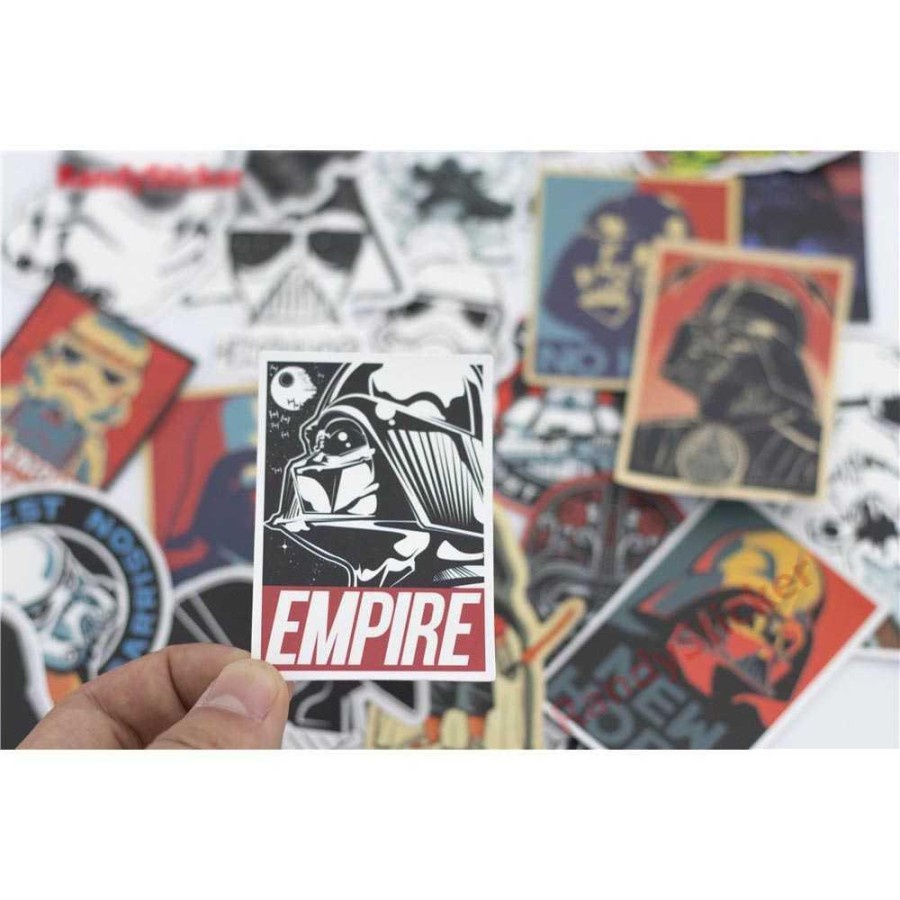 Stiker Tempel Star Wars 25 PCS - Multi Color