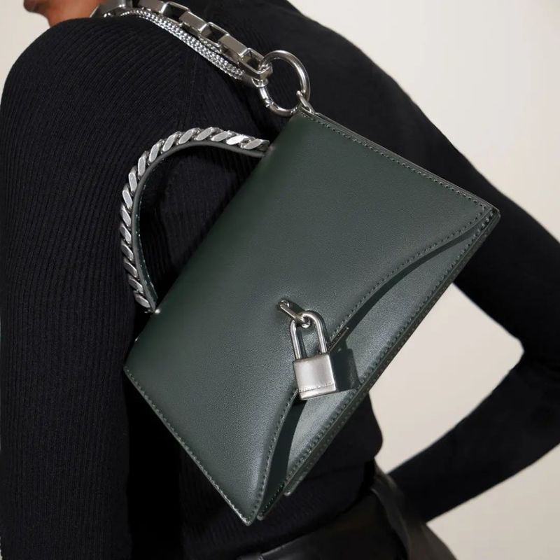 12.12 SALE | CK Padlock Trapeze Bag