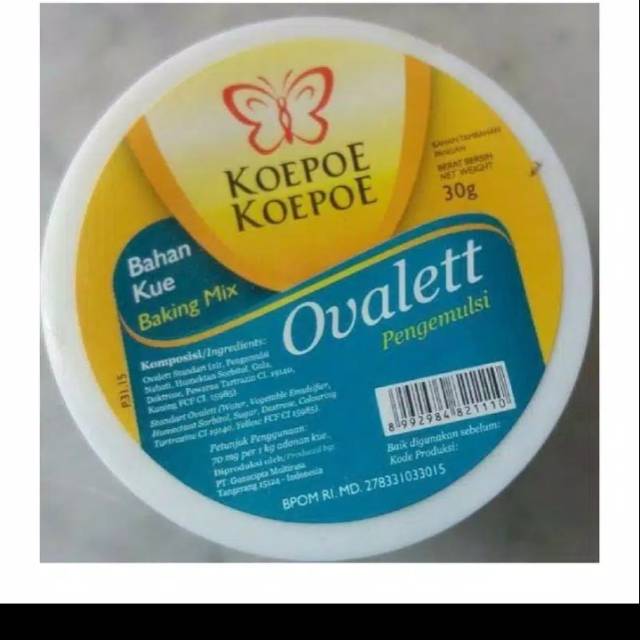 Ovalett koepoe koepoe