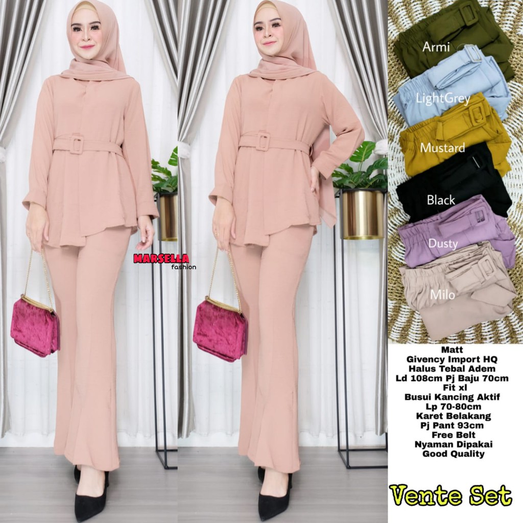 Vente Set | Atasan + Celana
