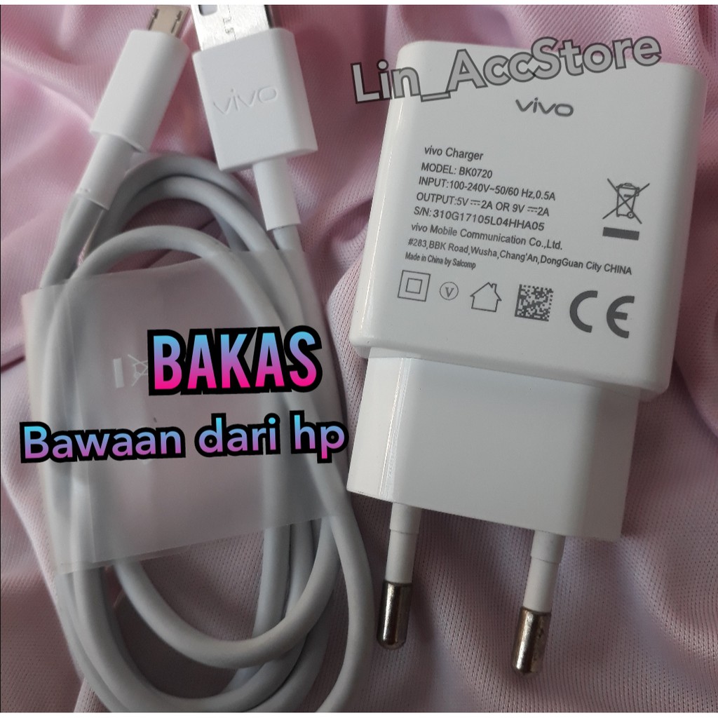 Charger Vivo 18W V15 V11 Y17 Z1 PRO S1 Original bawaan hp