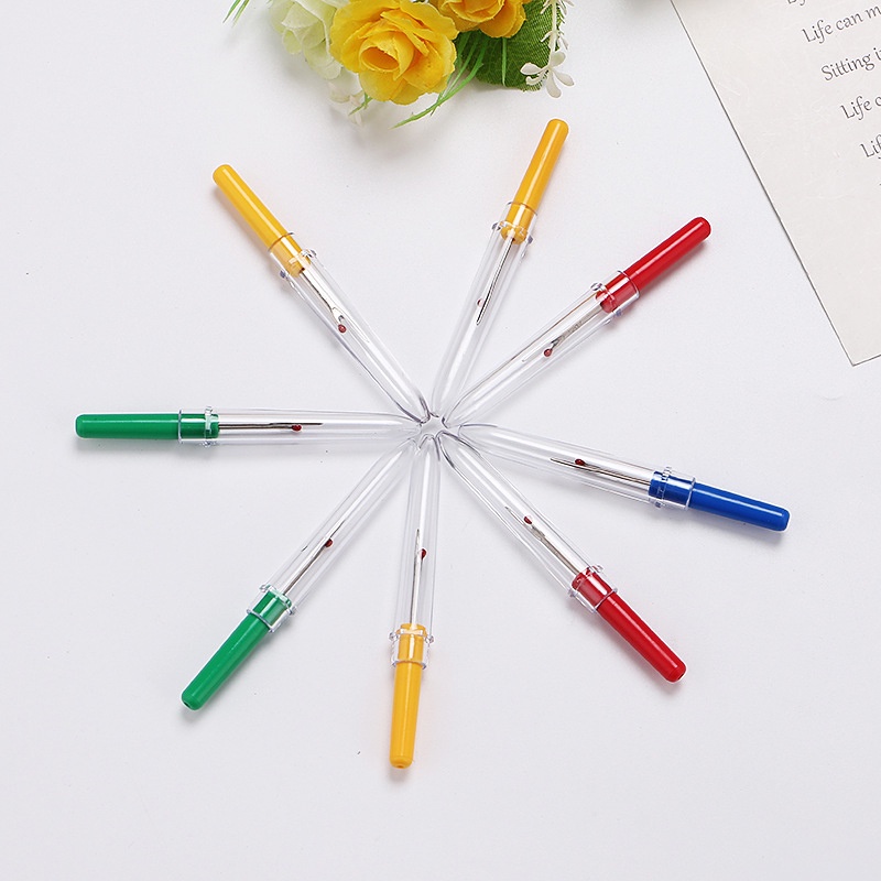 【Theredsunrisesiwy.id】Seam Ripper Stitch Unpicker Thread Cutter Sewing Cross Embroidery Remover Tools