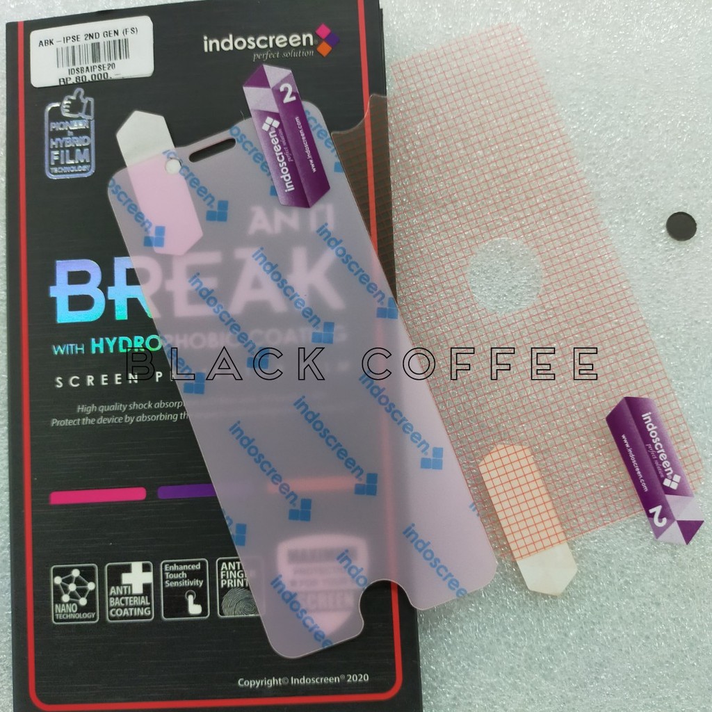 ANTI BREAK anti gores iPhone SE 2020 2nd Generation INDOSCREEN