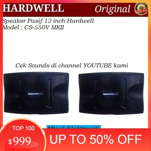 Hardwell CS-550V MKII Speaker Pasif 12 Inch