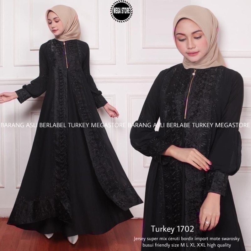 Gamis Abaya | Turkey 1702•Hawa 469
