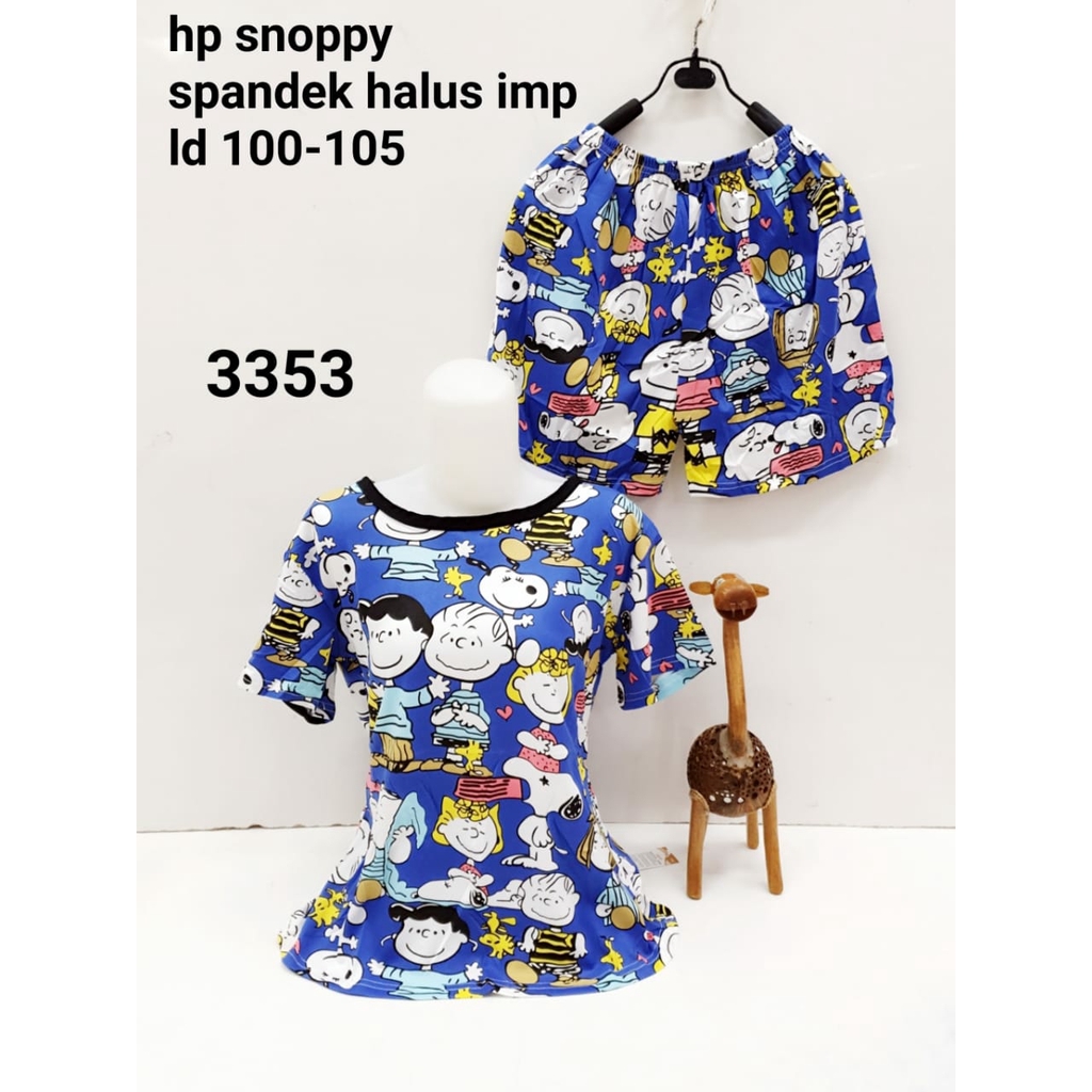 RAINBOW - BAJU TIDUR DEWASA HP IMPORT MOTIF DORAEMON