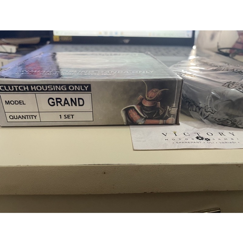 RUMAH KOPLING GANDA ASSY MANGKOK SPROKET GRAND JUPZ NEW 21T SAMURAI-5