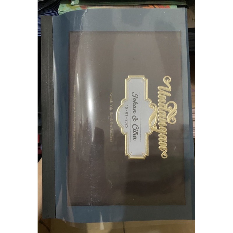 Album / Katalog Undangan Sinar Hardcover