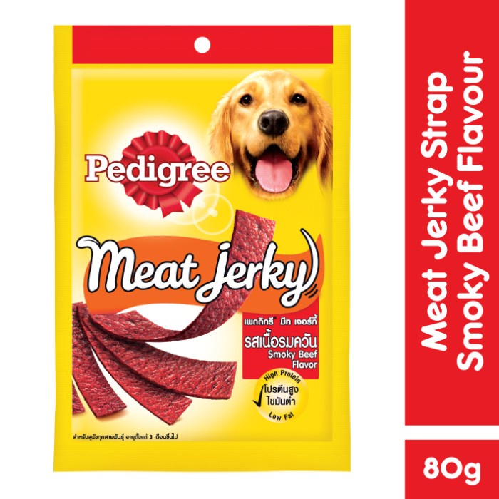 PEDIGREE MEAT JERKY 80GR PIPIH / STIX 60 GR