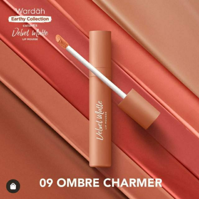 Wardah Colorfit Velvet Matte Lip Mousse 09 OMBRE CHARMER NEW