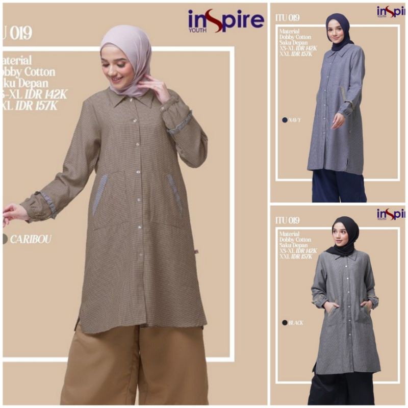 TUNIK INSPIRE ITU 019 TUNIK DEWASA TUNIK NIBRAS