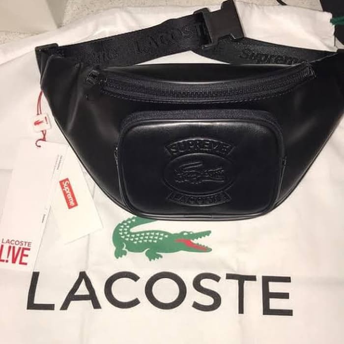 supreme x lacoste fanny pack