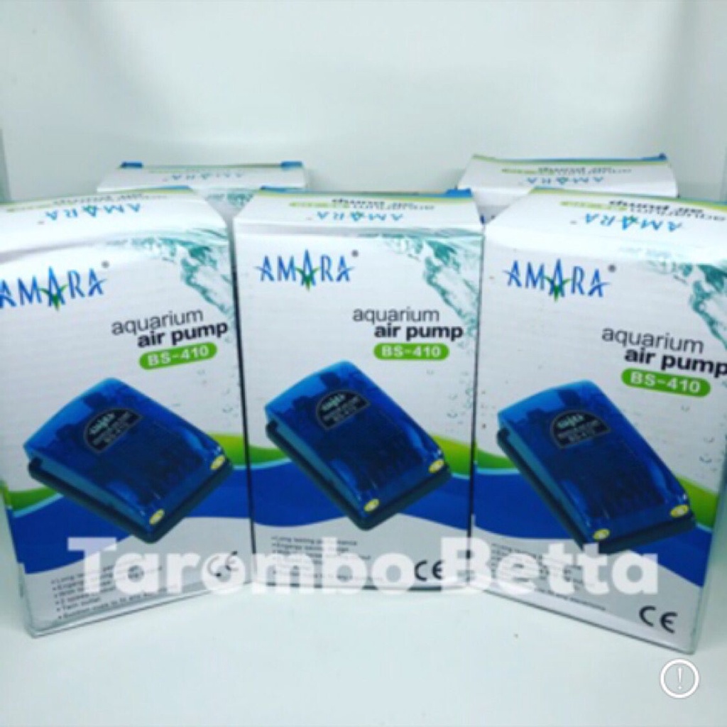 AMARA BS 410 - Mesin Aerator 2 Dua Lubang Pompa Gelembung Udara BS410