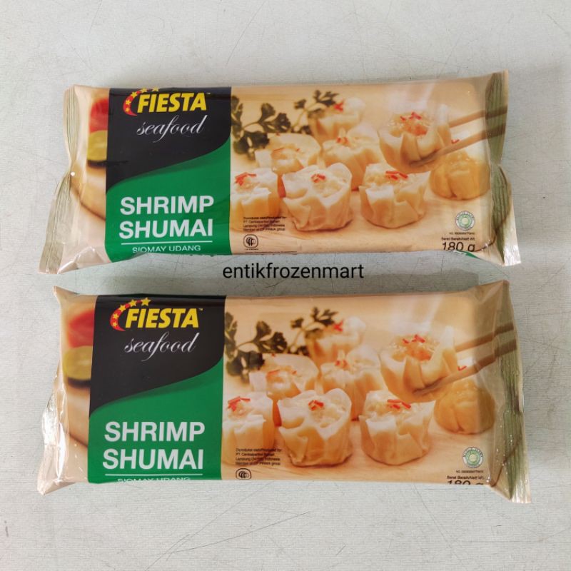 

Fiesta Seafood Siomay Udang / Shrimp Shumai 180gr