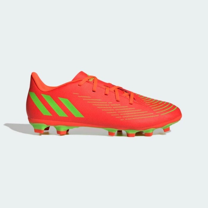 SEPATU BOLA ADIDAS PREDATOR EDGE.4 FxG - SOLAR RED