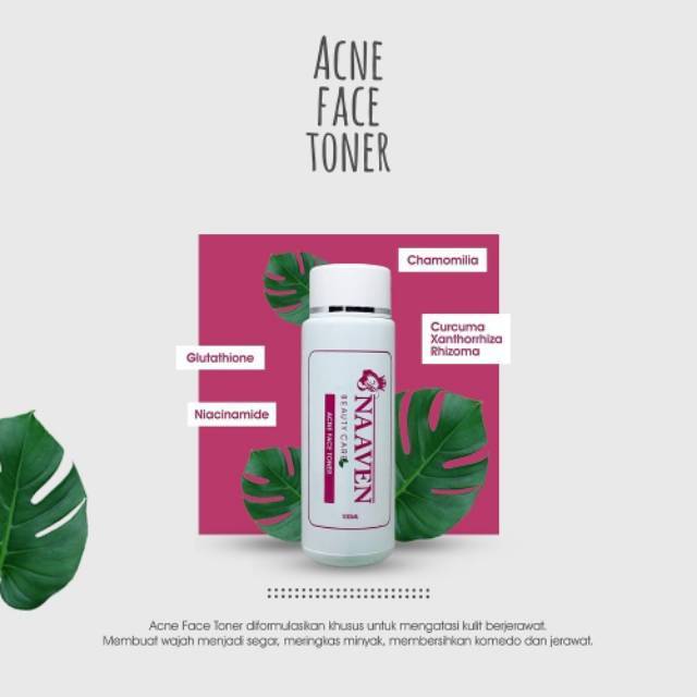 Toner Acne Naaven Beauty Care / Naven / Skincare / Anti merkuri