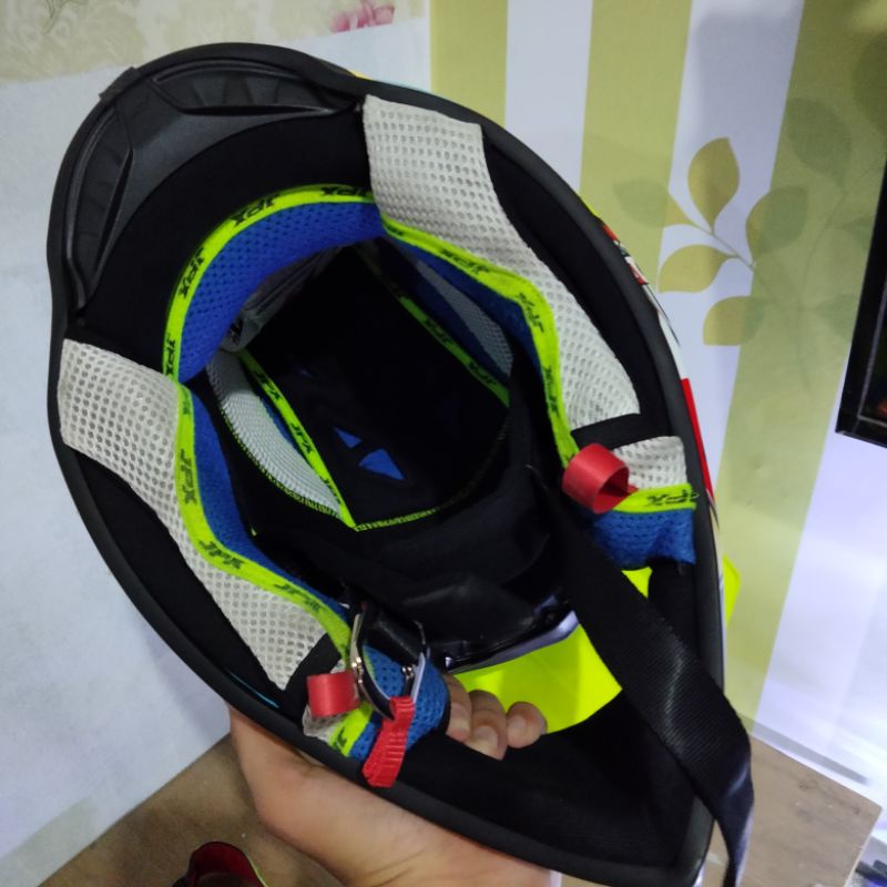 HELM JPX MOTOCROSS SIZE XL + GOOGLE 