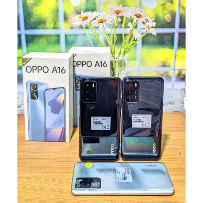 Oppo A16 Ram 4/64gb Ex Resmi Indonesia