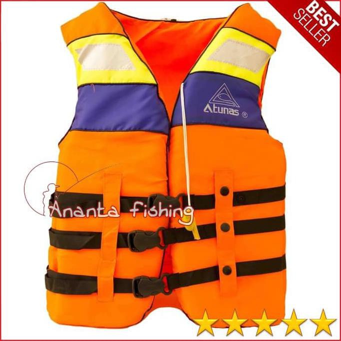 Jaket Rompi Pelampung Baju Renang Peralatan Snorkling Ukuran Dewasa TERLARIS