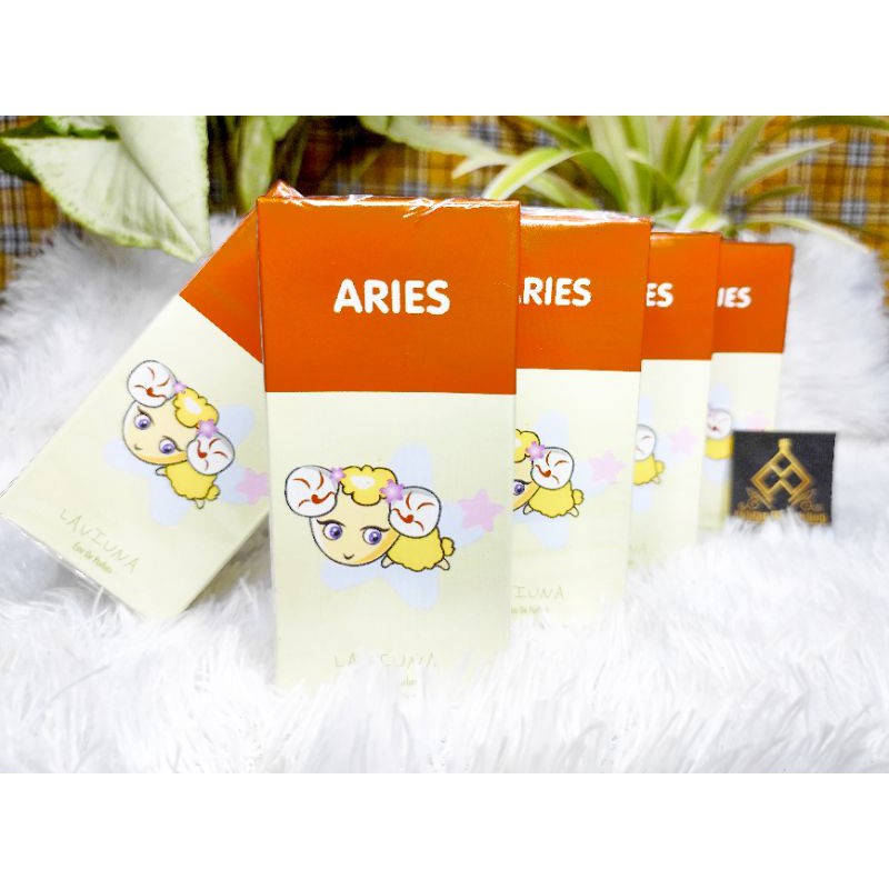 PARFUM MINISO LAVIUNA ZODIAK ARIES 30ML BOTOL KACA PARFUM KARAKTER YANG MEMOUNYAI AROMA SEGAR DAN KHAS