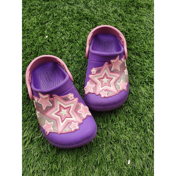 sandal crocs anak perempuan 100% original