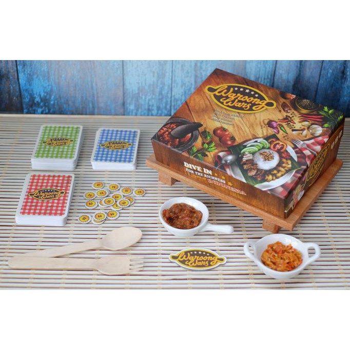 Jual Murah  Waroong Wars ( Original ) Toko Board Game
