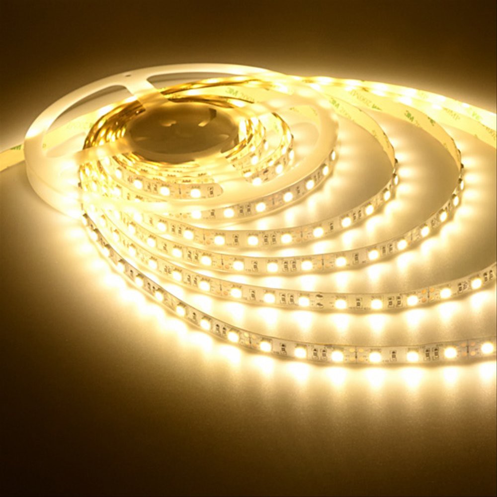 LAMPU LED STRIP 5050 60 LED  IP33 5M 12V INDOOR