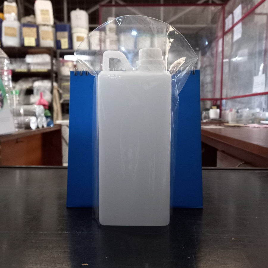 Plastik Shrink Jerigen 1 Liter Tutup Segel Kecil