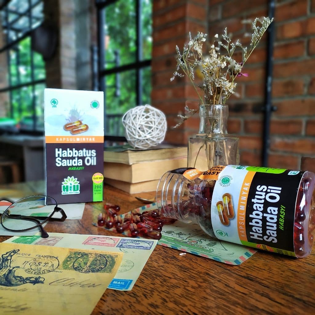 Habbatussauda oil - Habbat Oil 200Kp | Habbatussauda Kapsul Oil 200 Kapsul HIU