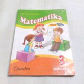 buku quadra matematika kelas 3 sd (bekas)