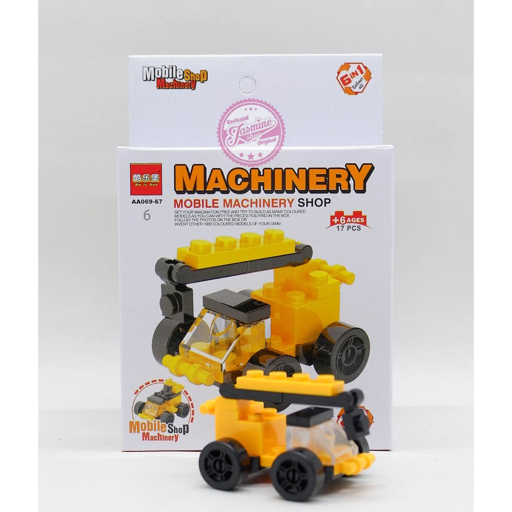 Mainan anak lego Murah Mainan Anak Lego Mini Murah Miniatur Beco alat Berat miniatur Pajangan