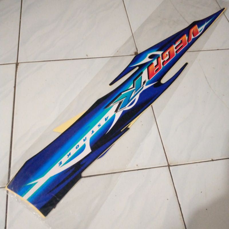 POLET STRIPING FUL BODY VEGA R NEW 2007 HITAM BIRU