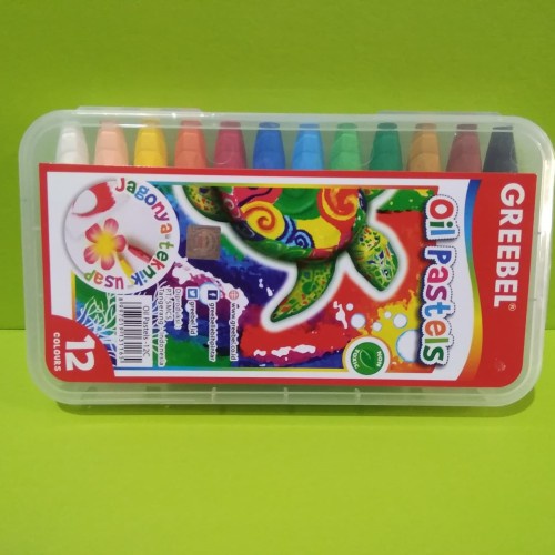 

Oil Pastel Warna Merk greebel (12 Colour)