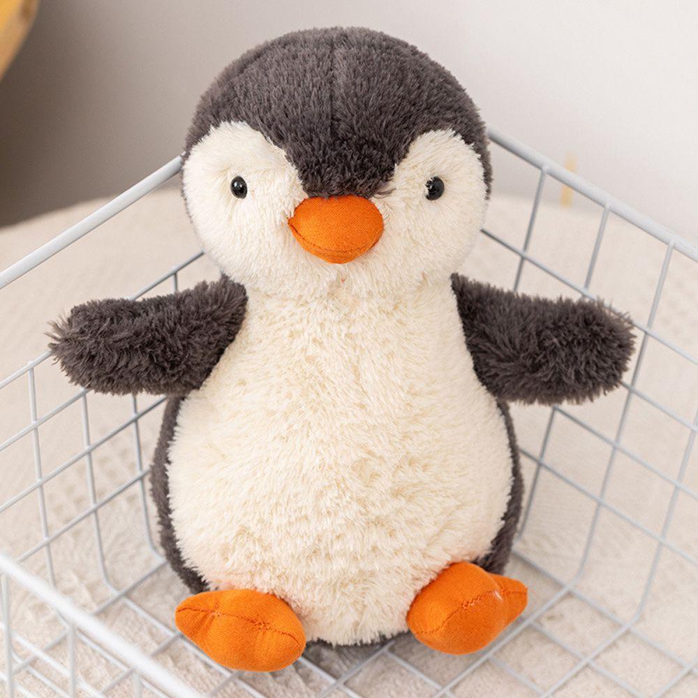 REBUY Rebuy Penguin Plush Toy Fluffy Hadiah Ulang Tahun16 /20 /30 cm Mainan Lembut Boneka Pinguin Permukaan Halus Hadiah Anak Boneka Menenangkan Boneka Hewan