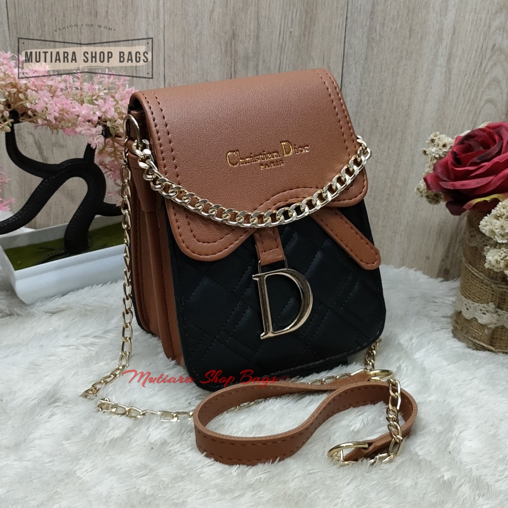 MSB NEW TAS SLING BAGS HP BORDIR WANITA BEHEL D TERBARU