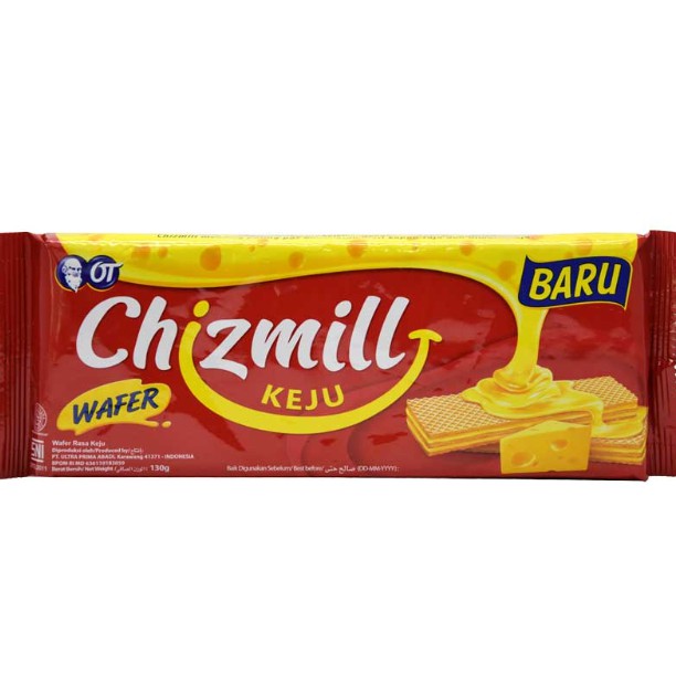 

Chizmill Wafer keju 125gr