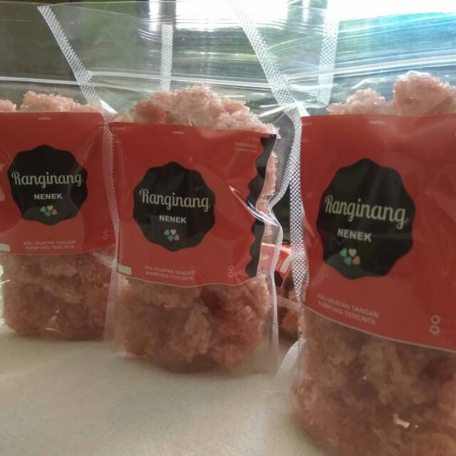 

Ranginang mini mentah - cemilan gurih - kerupuk- krupuk -kripik