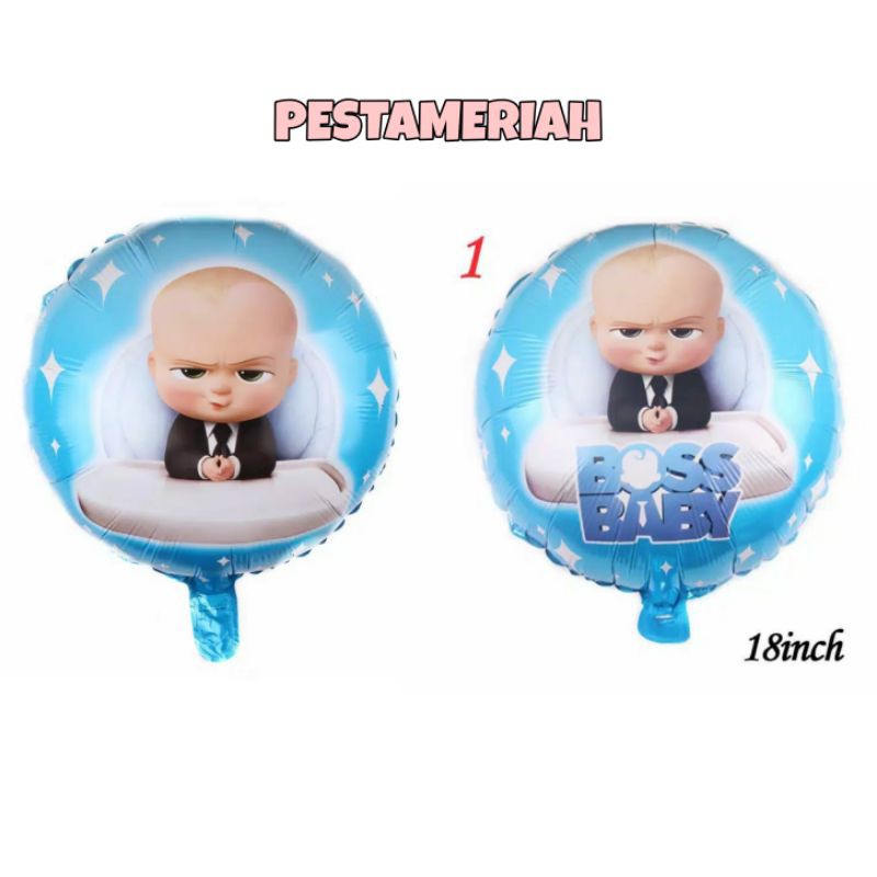 BALON FOIL BABY BOSS / BALON FOIL KARAKTER BABY BOSS / BALON BABY BOSS / BALON FOIL KARAKTER