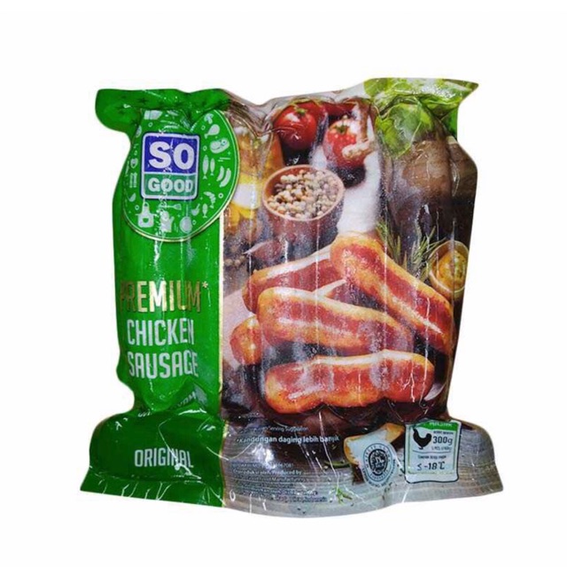 

So Good Premium Sausage Original 300 G
